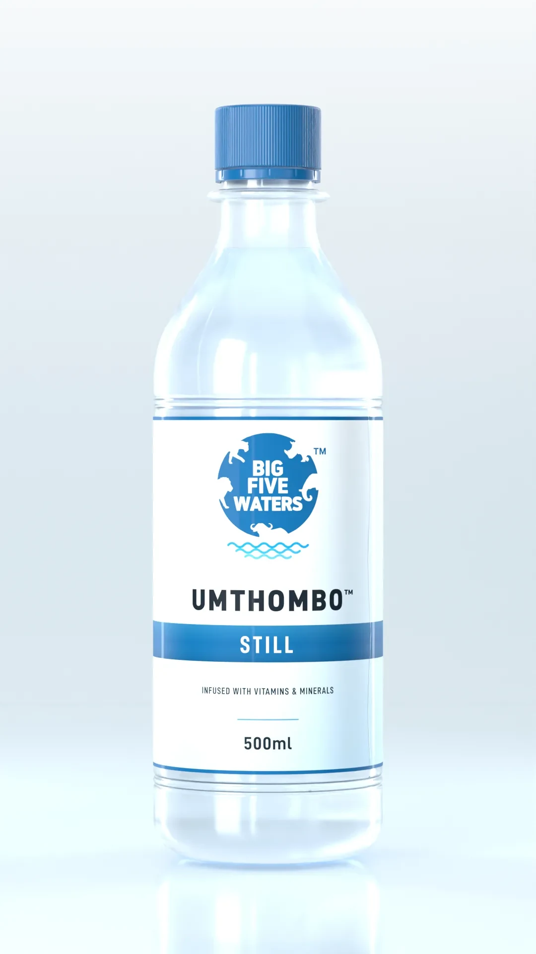 UMTHOMBO™ Still 500ml bottle, vitamin- and mineral-infused