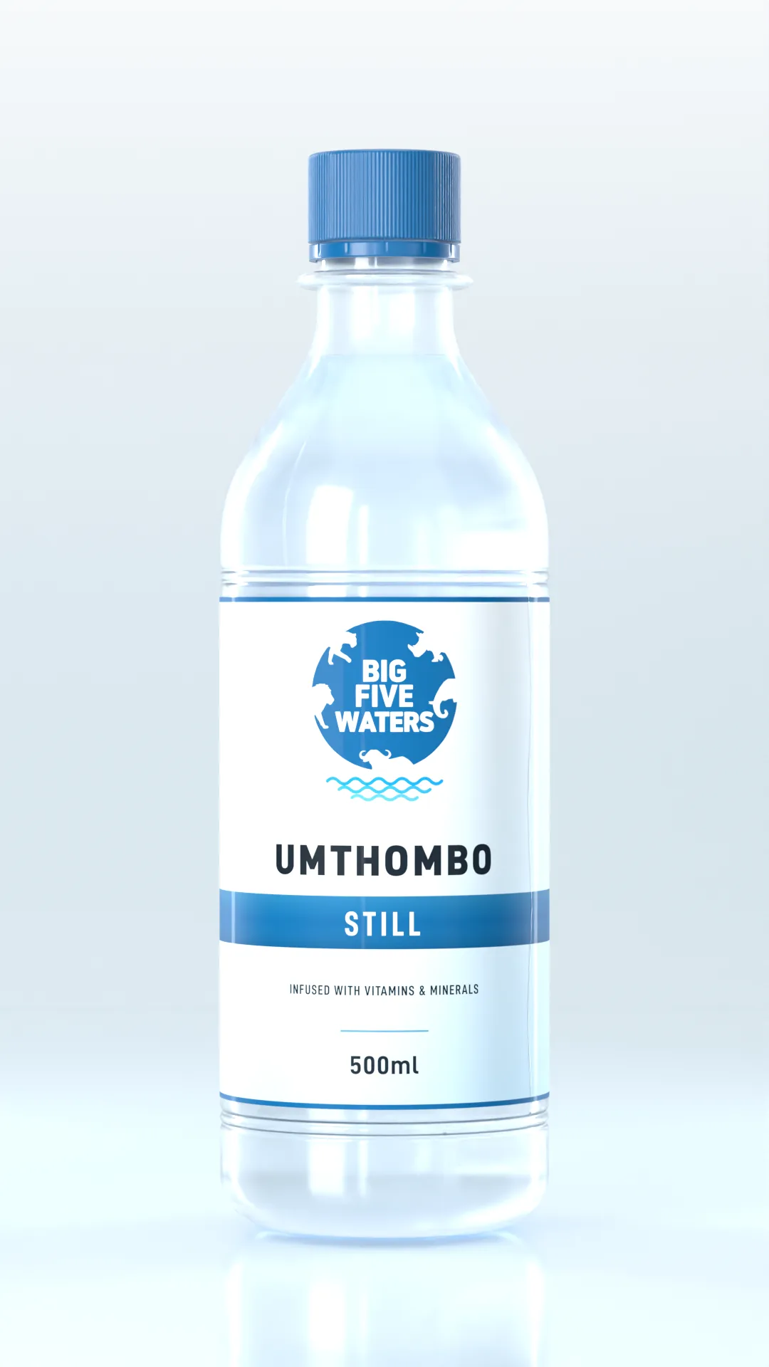Umthombo Still 500ml bottle, vitamin- and mineral-infused